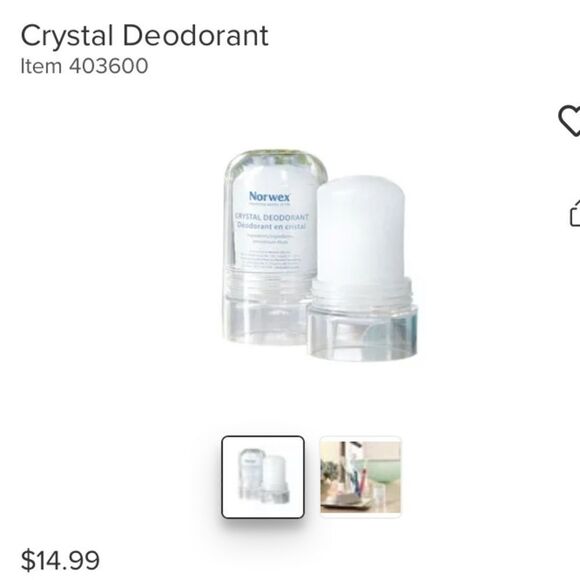 Norwex crystal deodorant  - Picture 2 of 7